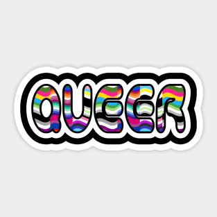 Rainbow Queer Sticker